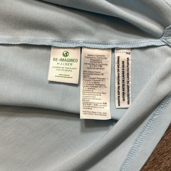 J. CREW | Flex Piqué Polo | Mens | Large | Baby Blue - Picture 4 of 4